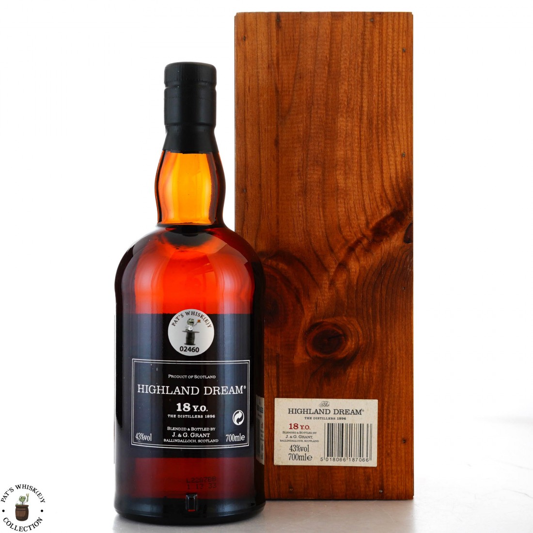 Highland Dream of Scotland 18 Year Old Whisky Auctioneer